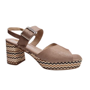 7283 SANDALIA PIEL TACÓN