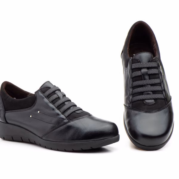 5567 negro1 5567 Zapato piel casual